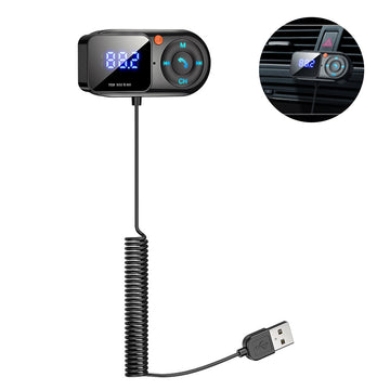 Emetteur FM Bluetooth Lecteur Bluetooth mp3 pour voiture Récepteur Musique Emetteur FM Lecteur Bluetooth USB pour voiture